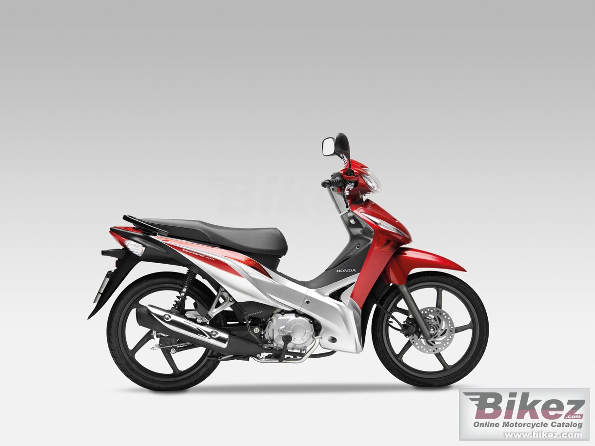 Big Honda wave 110i picture and wallpaper from Bikez.com